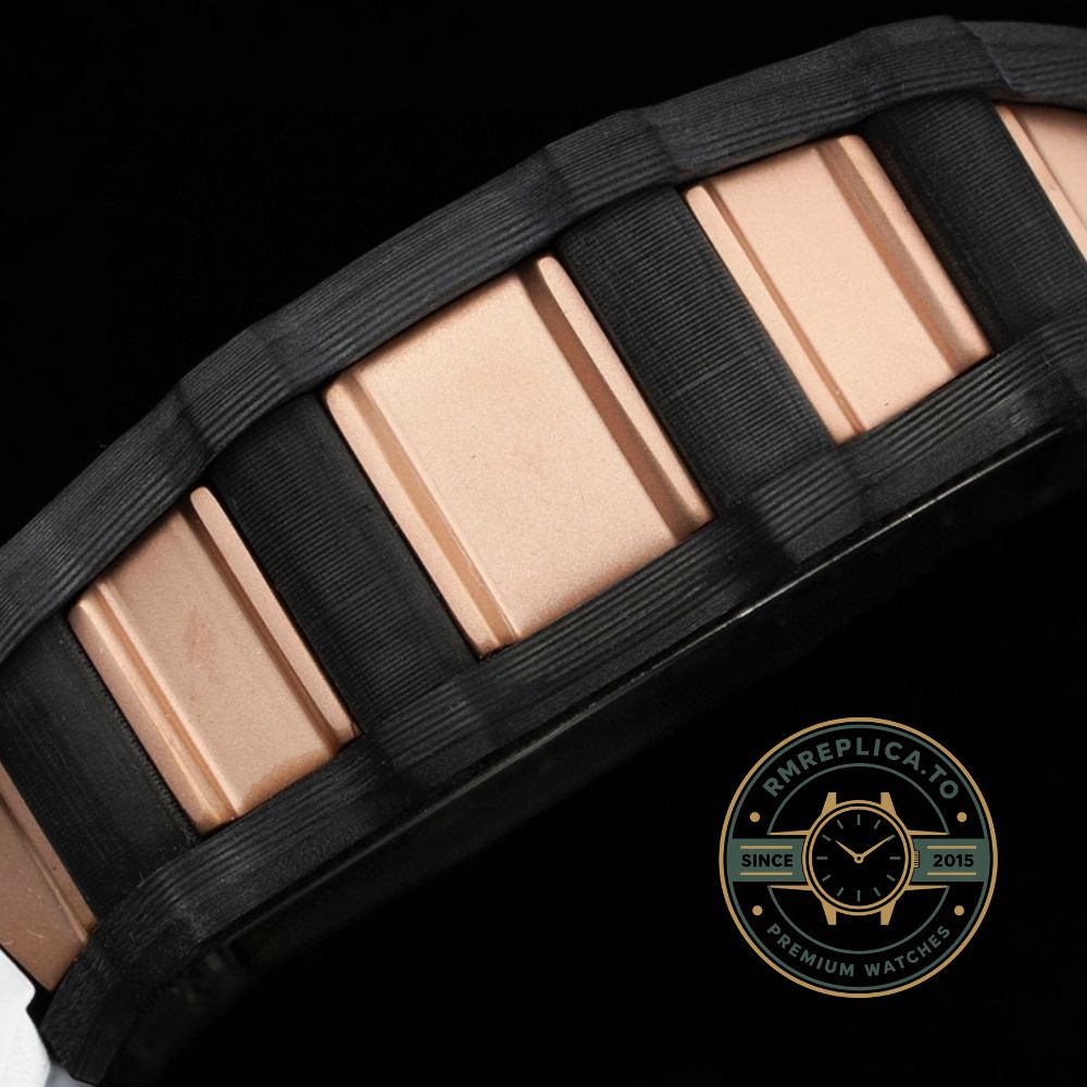 Best Richard Mille replica RM 21-01 Aerodynamic Tourbillon caseback movement detail – best richard mille replica