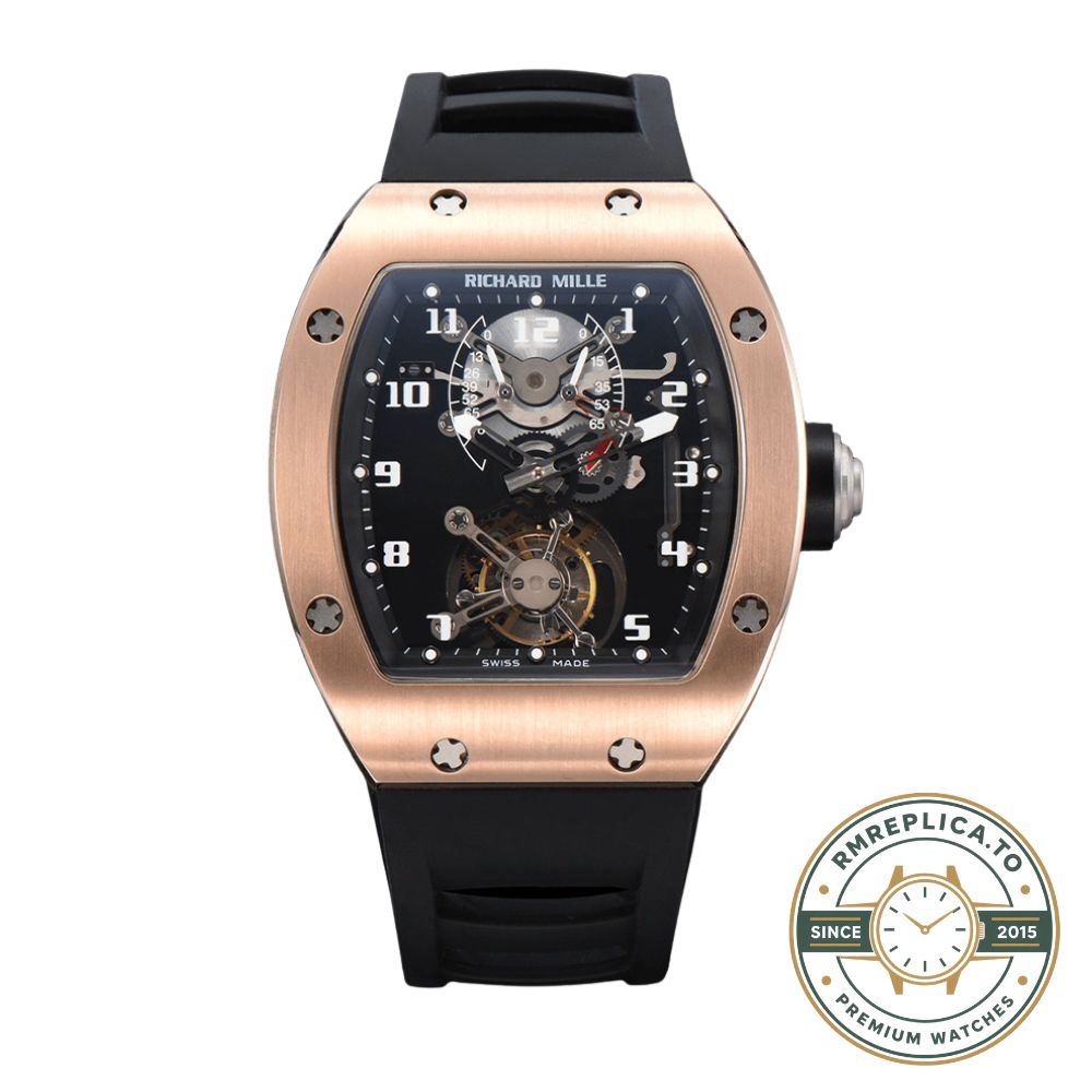 Best Richard Mille replica RM 002-V2 caseback movement view with exhibition back – best richard mille replica