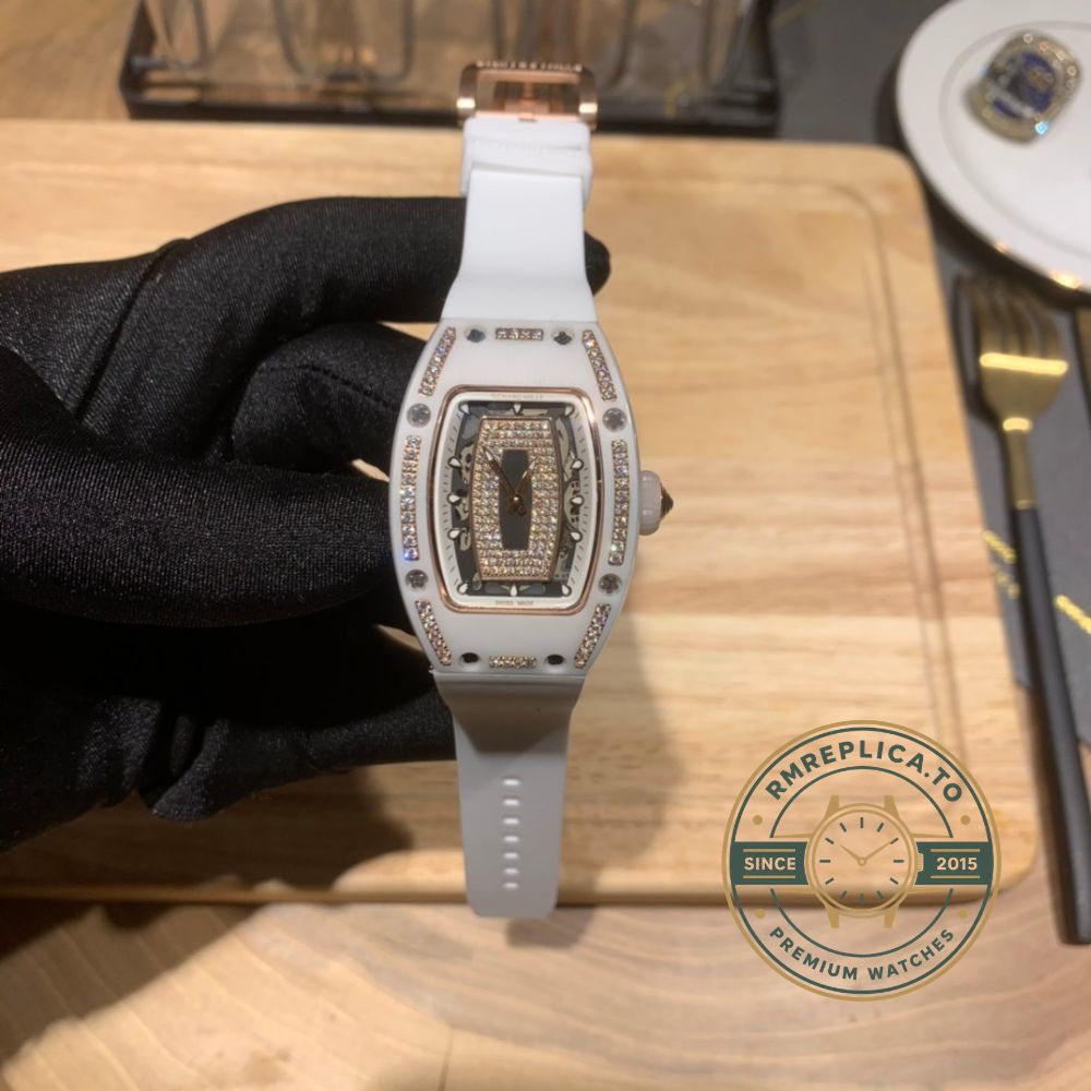 Richard Mille clone RM 07-01 caseback view with Swiss movement – richard mille clone