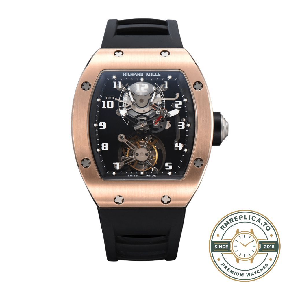 Best Richard Mille replica RM 002-V2 caseback movement view with exhibition back – best richard mille replica